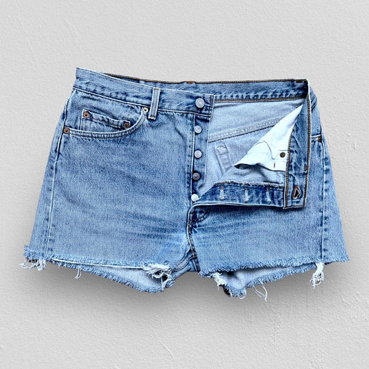 VINTAGE 90s Levi’s 501 Cut-Off Denim Shorts