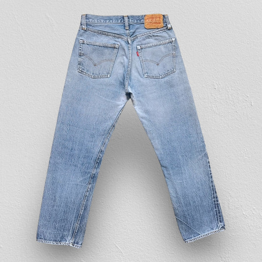 VINTAGE 70s Levis 501 Selvedge Redline Red Tab Jeans