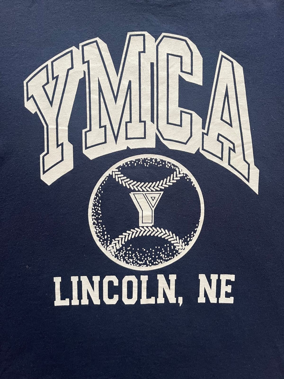 80s YMCA Lincoln, Nebraska Baseball T Shirt