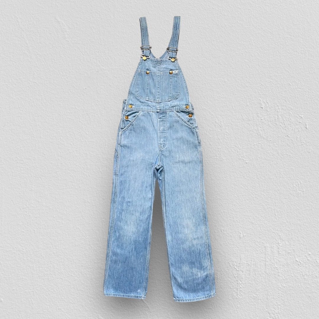 VINTAGE 60s Lee Overall Dungarees Workwear - Union Made in USA