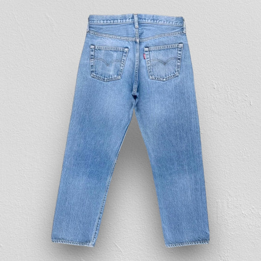 VINTAGE 1981 Levis 501 Selvedge Redline Red Tab Jeans
