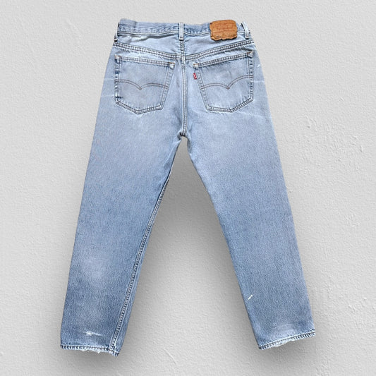 VINTAGE 90s Levis 501 Red Tab Jeans