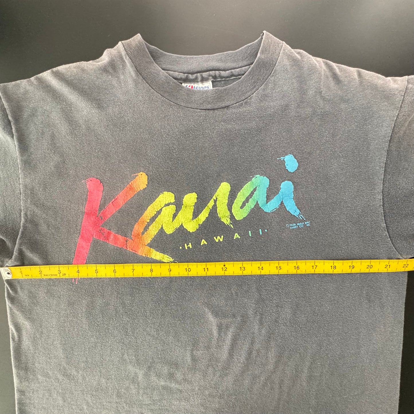 80s Kauai Hawaii Sun-Faded T Shirt