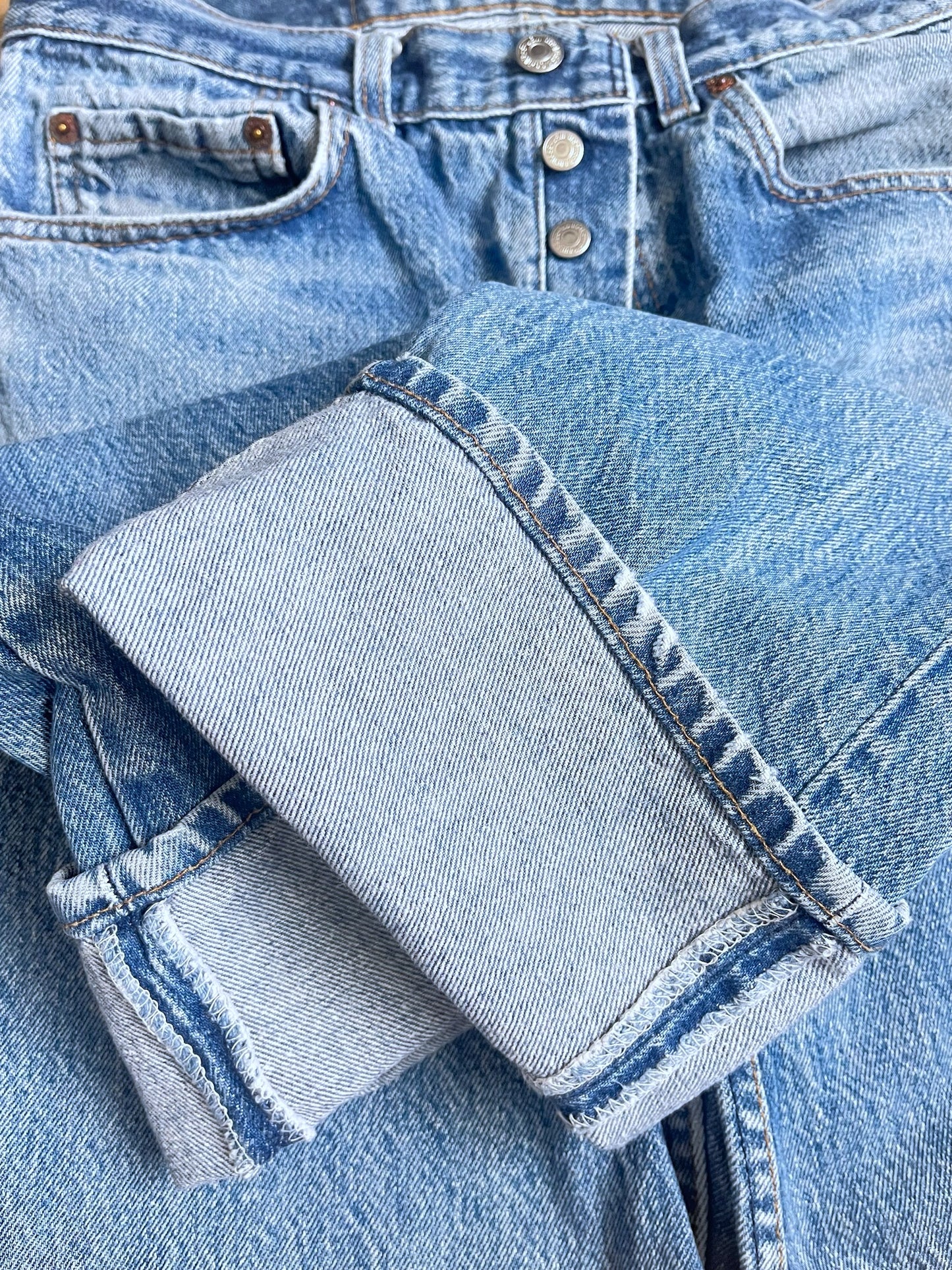 VINTAGE 1991 Levis 501 Red Tab Jeans