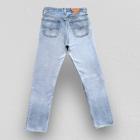 VINTAGE 80s Levis 501 Red Tab Jeans