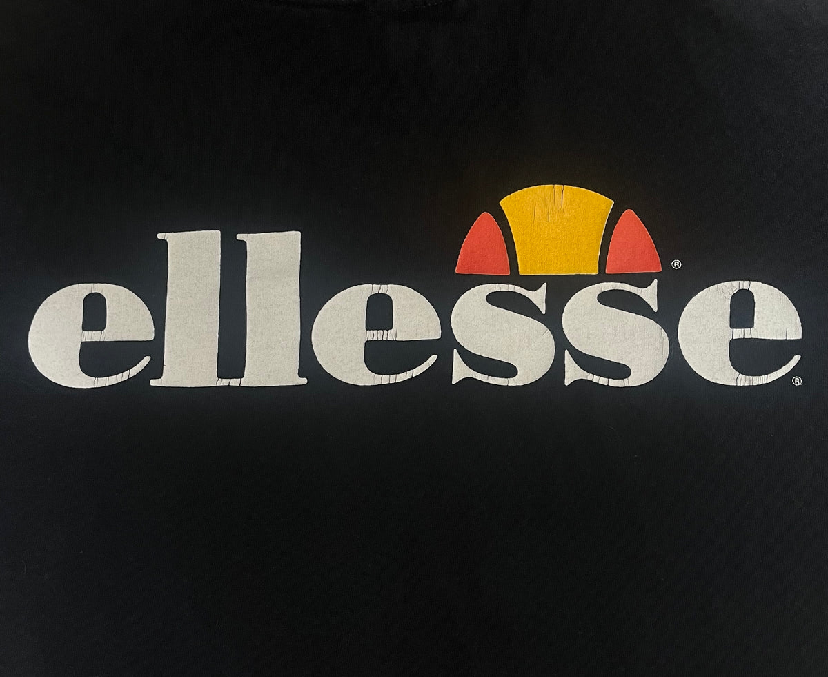 90s ellesse Spell Out Logo t-shirt