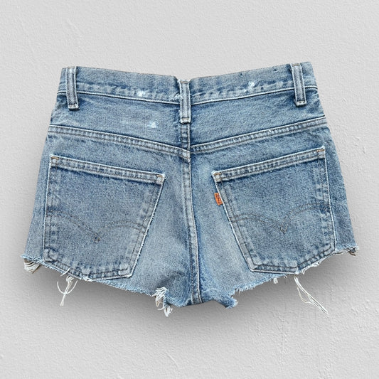 70s Levi's 684 Orange Tab Cut-Off Shorts