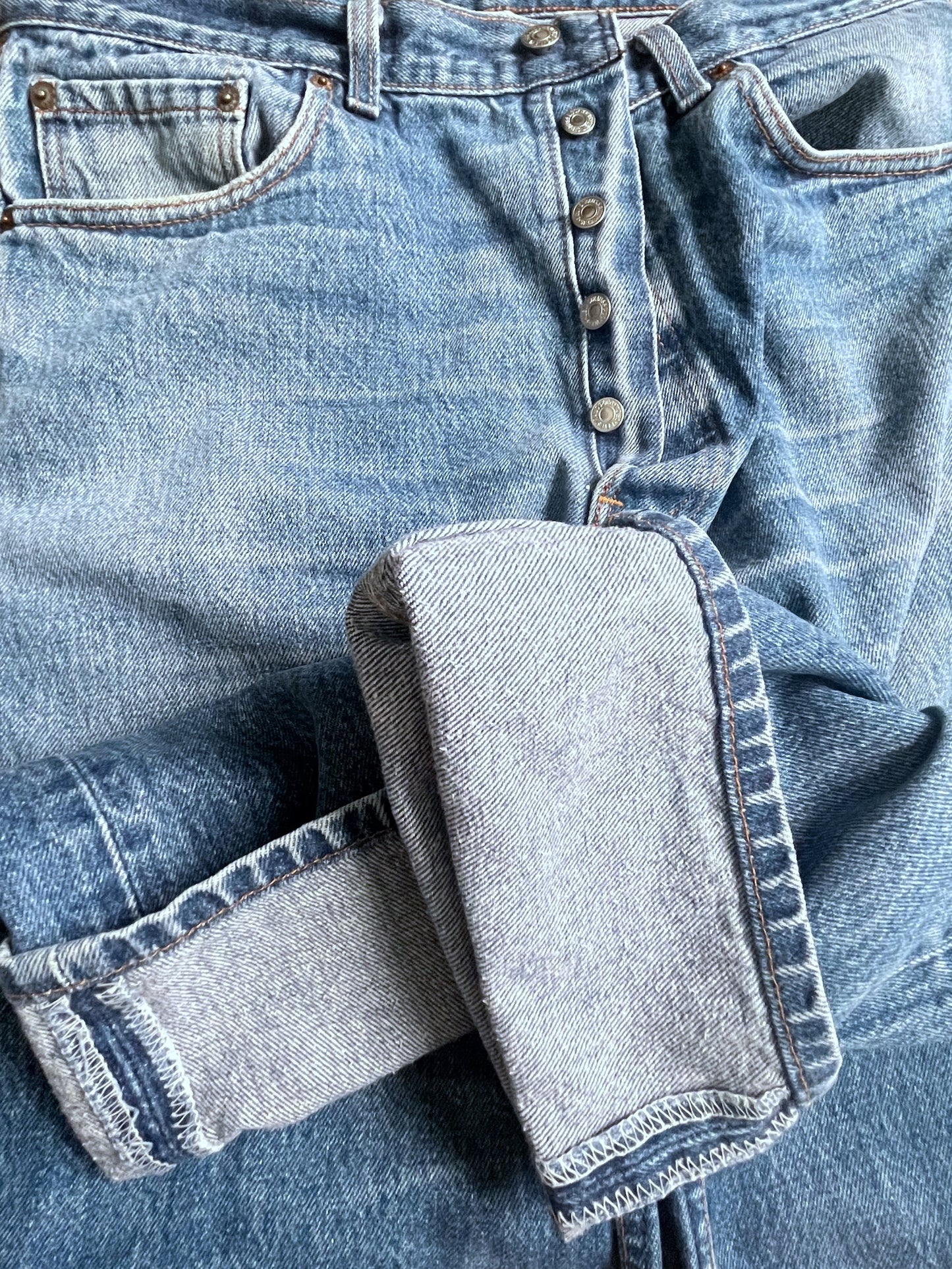 VINTAGE 1991 Levis 501 Red Tab Jeans