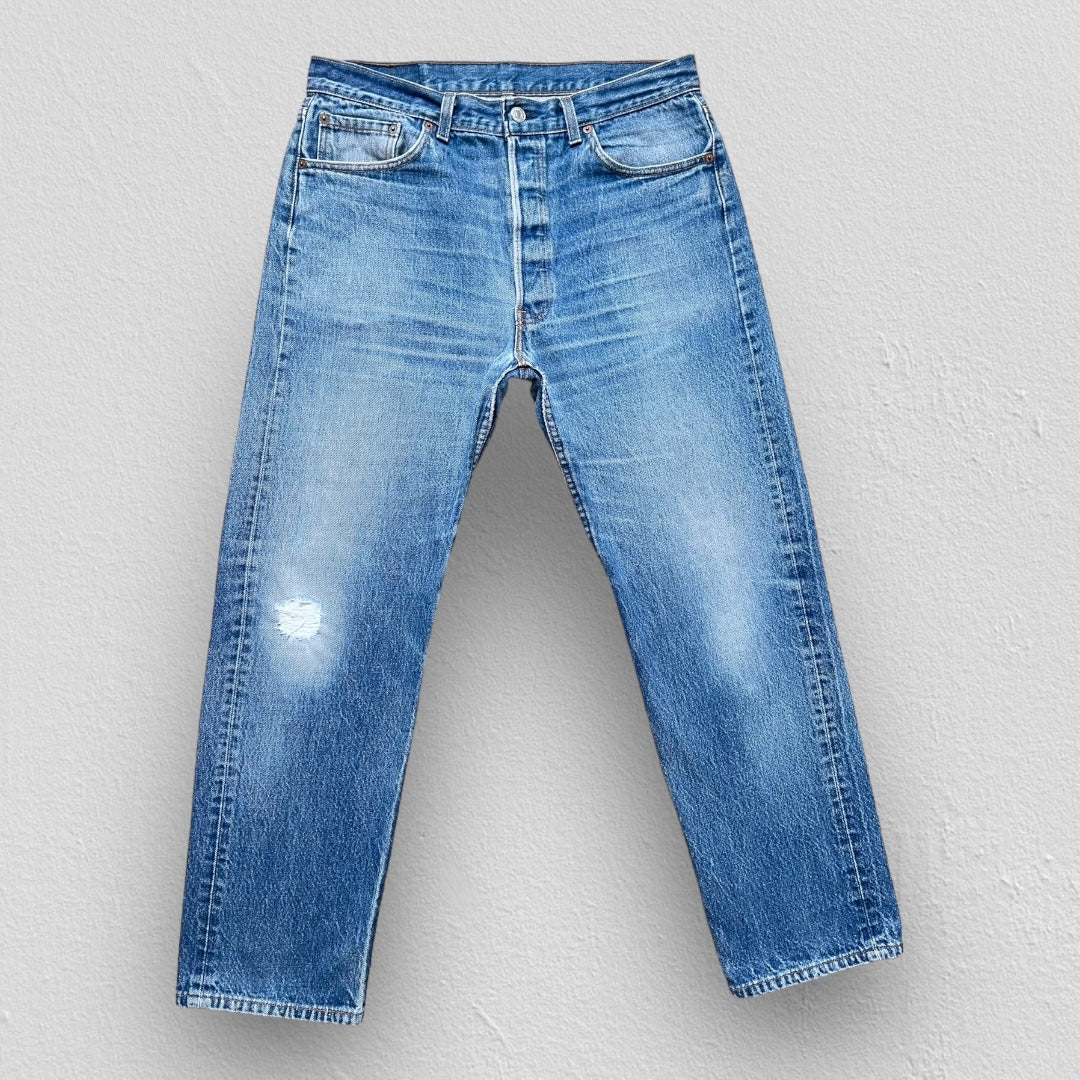 VINTAGE 1991 Levis 501 Red Tab Jeans