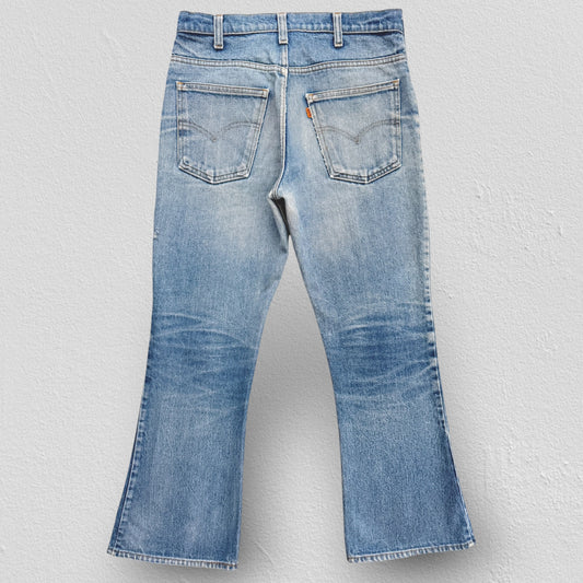 70s Levi’s 684 Orange Tab Flare Jeans
