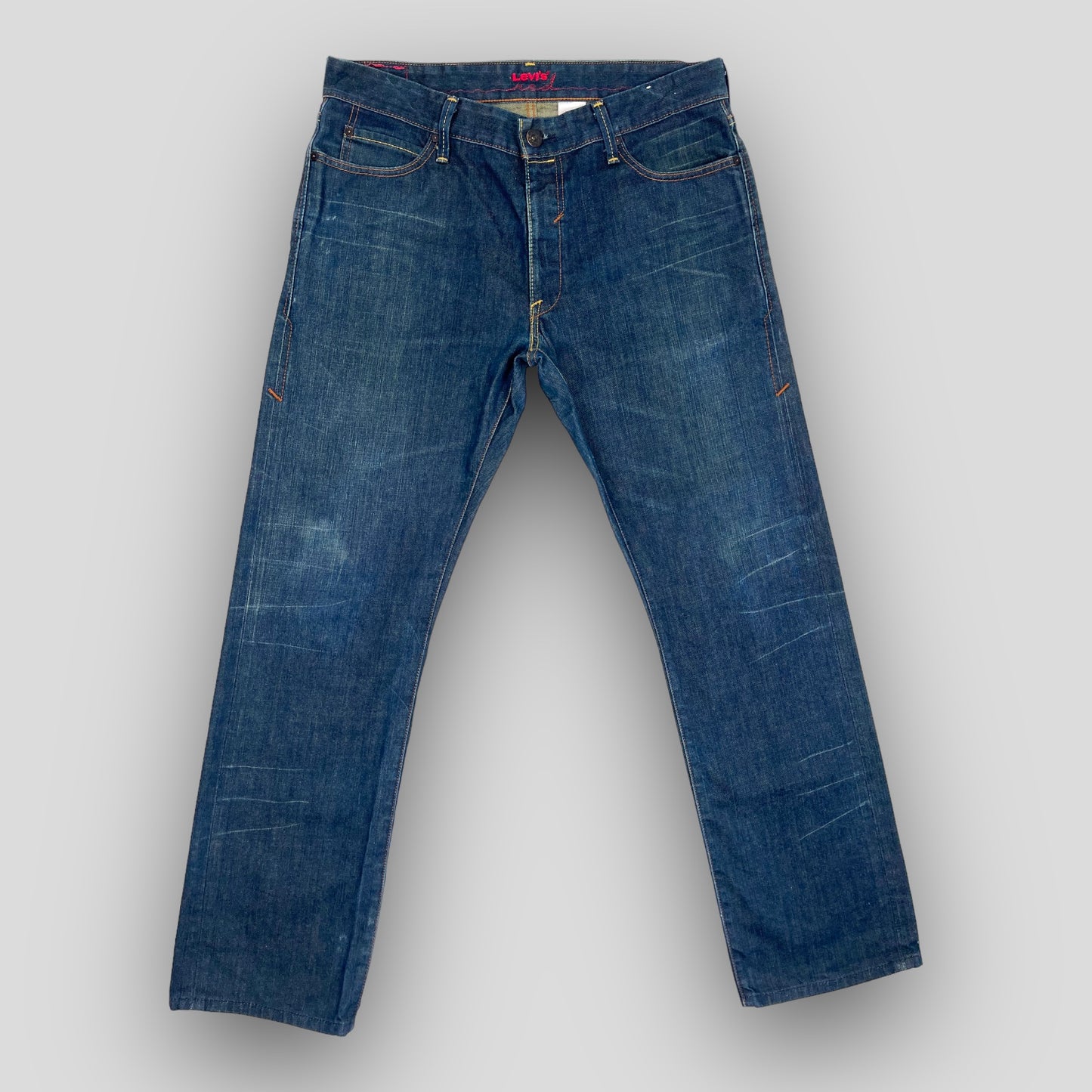 Limited Edition Levis RED Collection Slim Straight Jeans