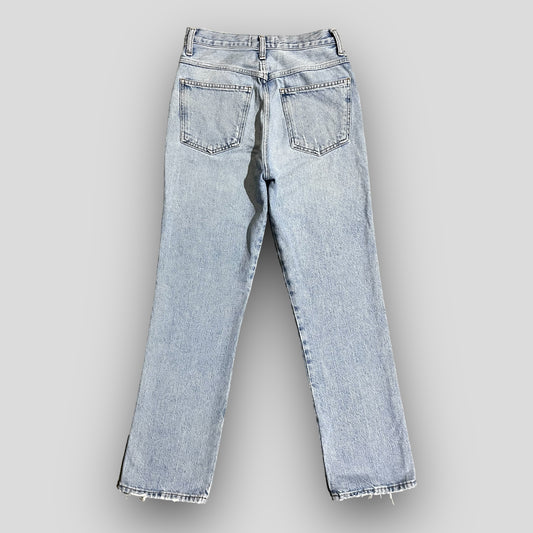 Z-HIGH-RISE KICK FLARE WASHED LIGHT