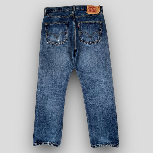 Y2K STRAIGHT LEG IN MEDIUM DISTRESSED