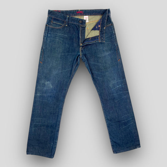 Limited Edition Levis RED Collection Slim Straight Jeans