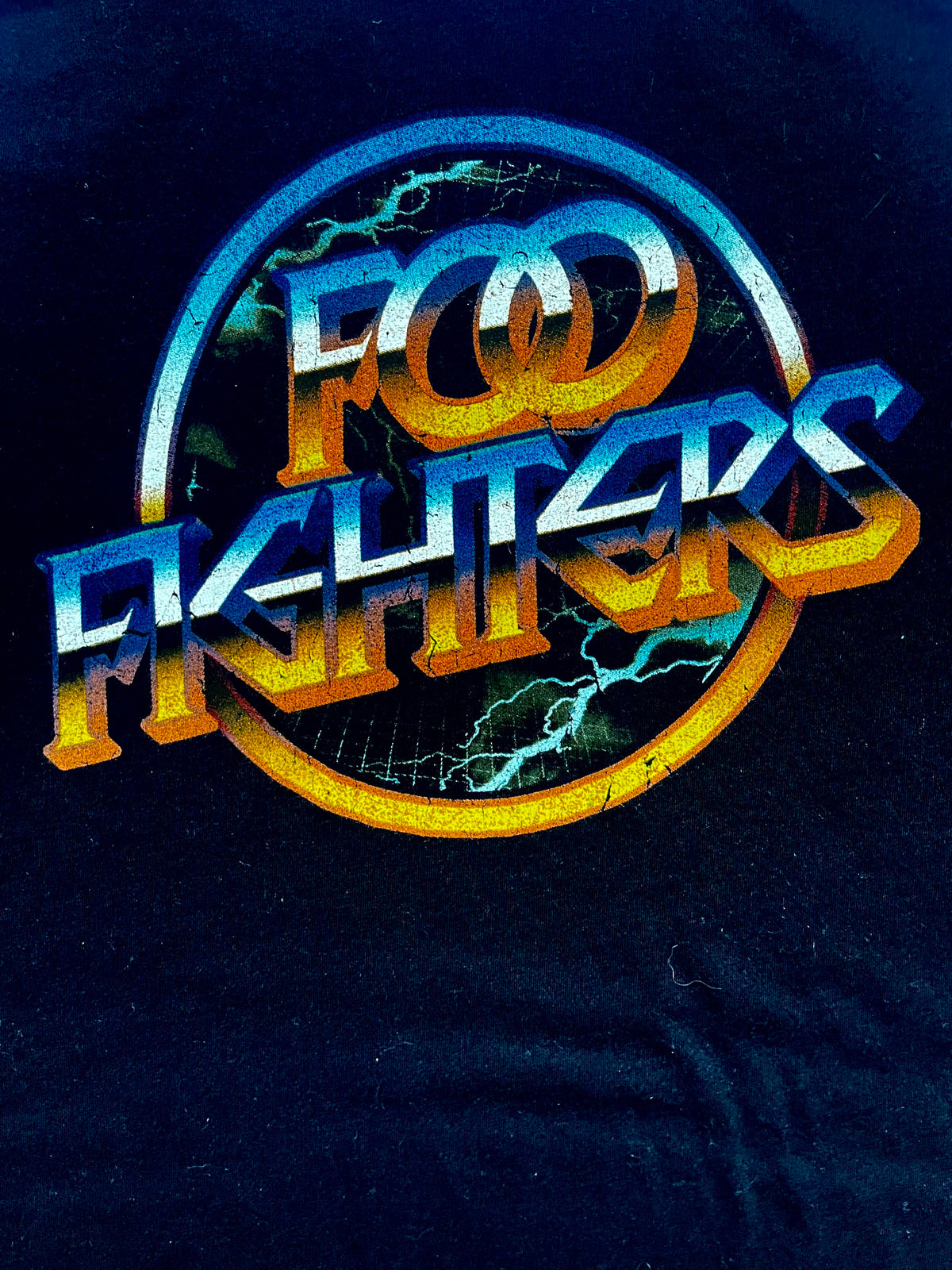 90s Foo Fighters Raglan 3/4 t-shirt