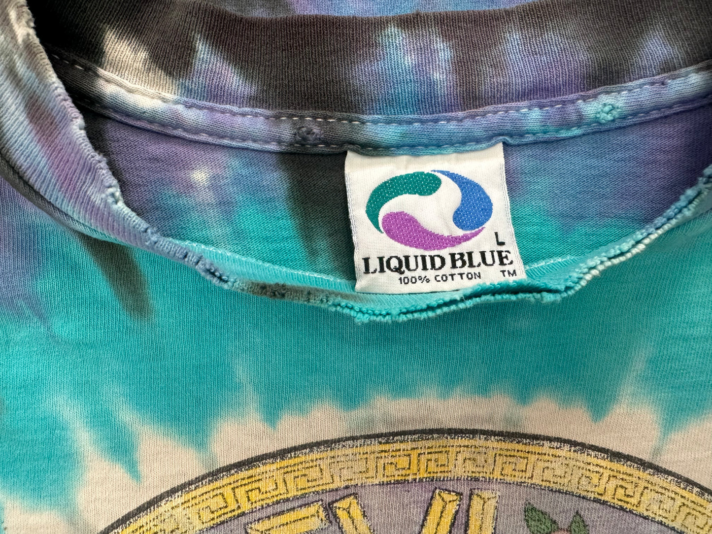 1991 Grateful Dead LA Colisevm Tie-Dye T Shirt