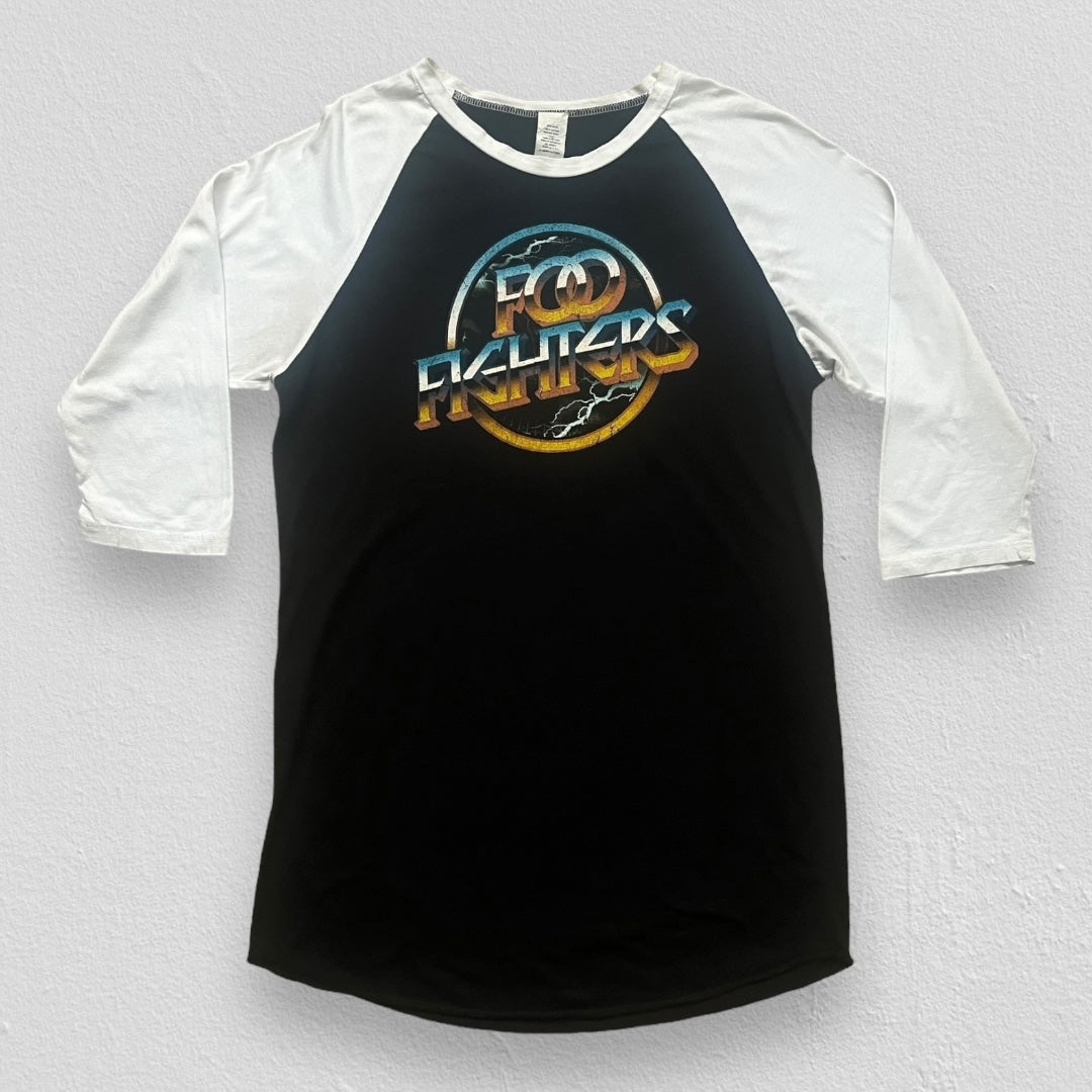 90s Foo Fighters Raglan 3/4 t-shirt