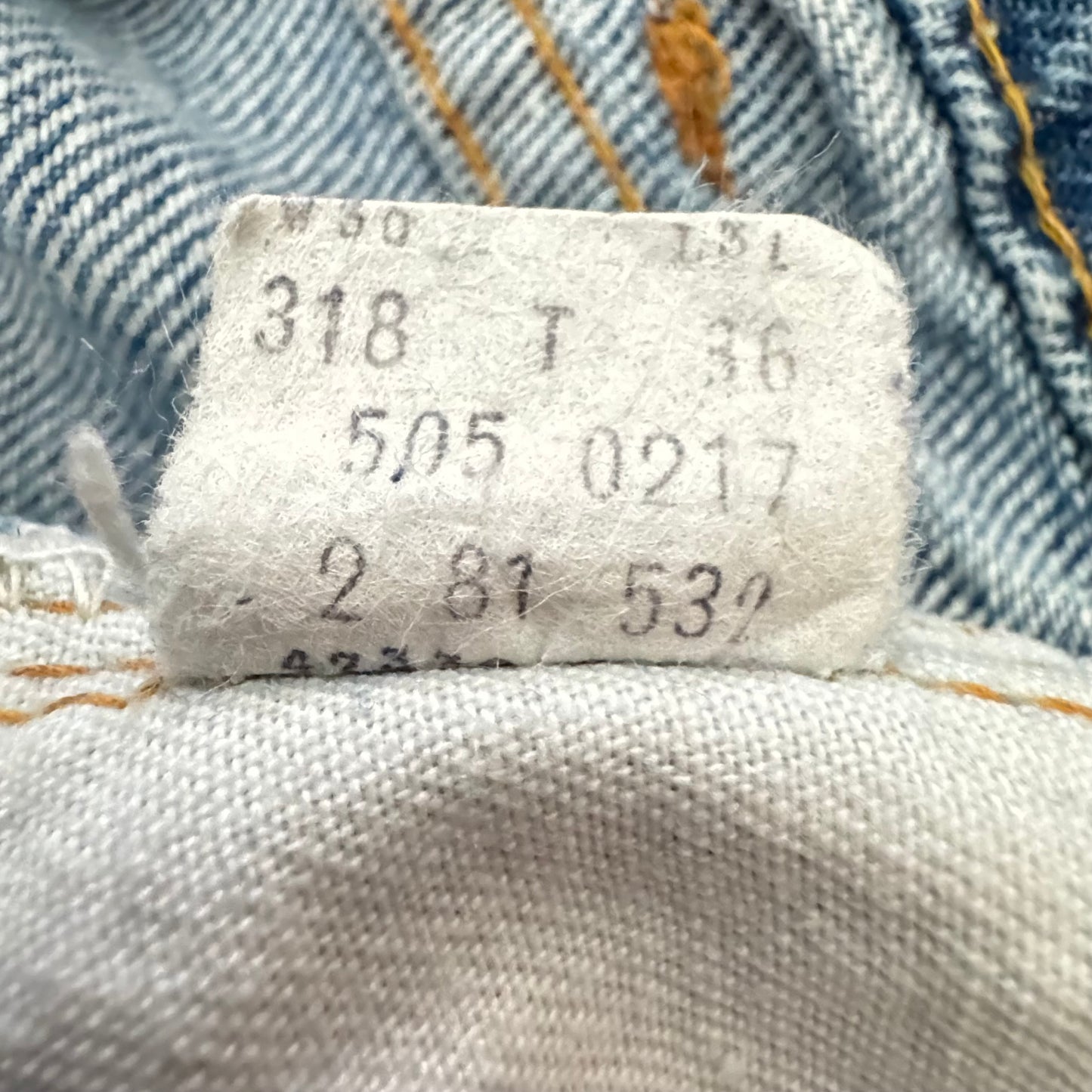 1981 Levi’s 505