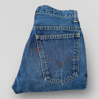 70s Levi’s 684 Orange Tab Flare Jeans