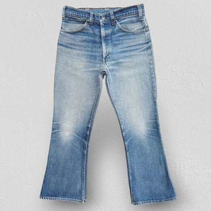 70s Levi’s 684 Orange Tab Flare Jeans