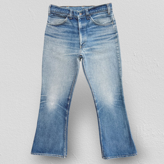 70s Levi’s 684 Orange Tab Flare Jeans