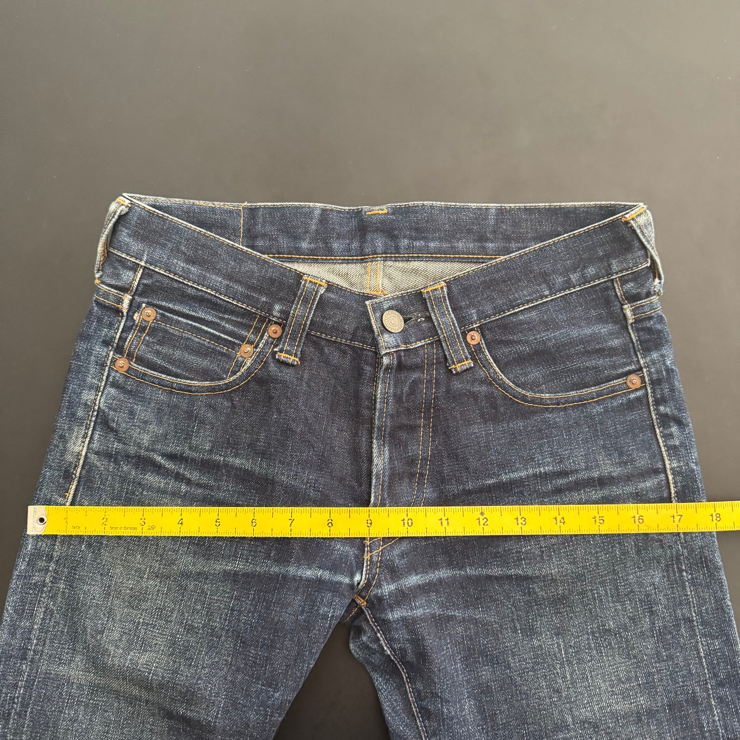MOMOTARO x JAPAN BLUE JAPANESE SELVEDGE SLIM FIT JEANS