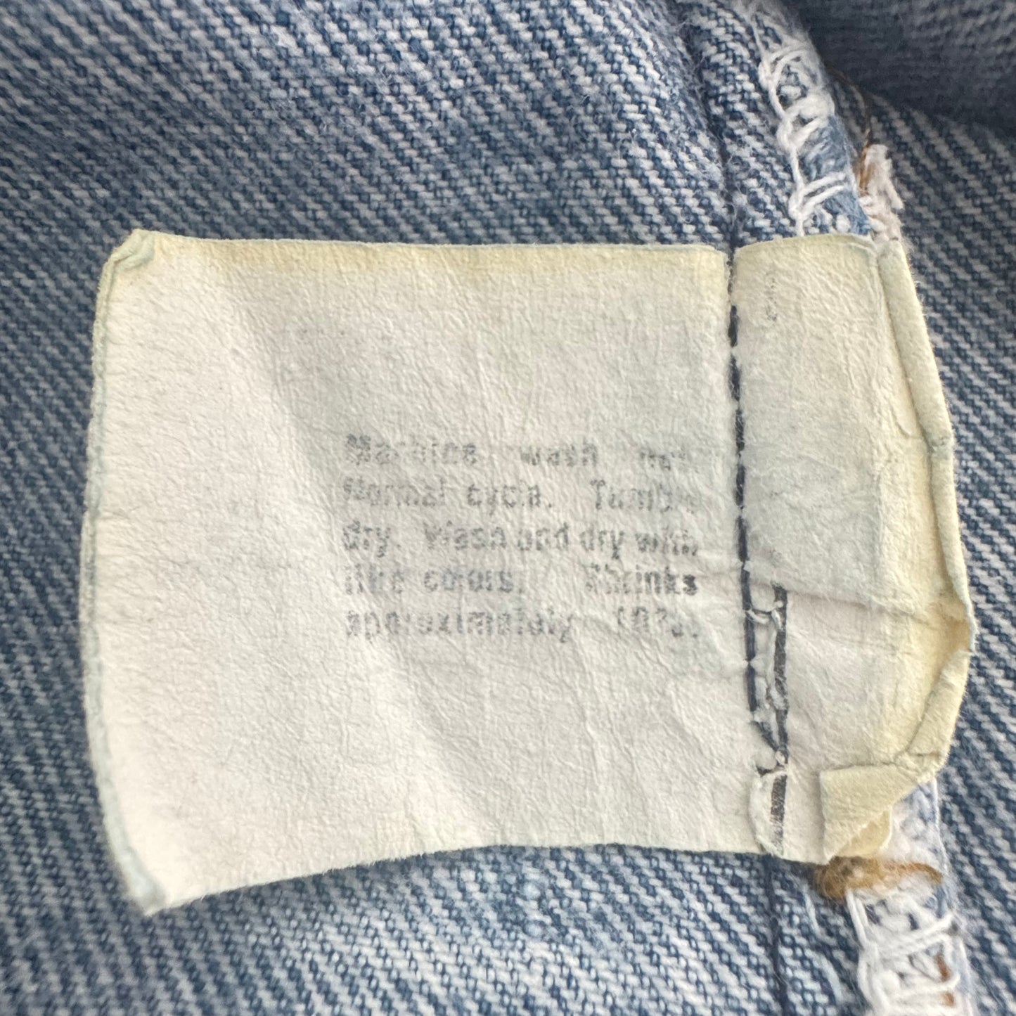 80s Levi’s 501 Jeans