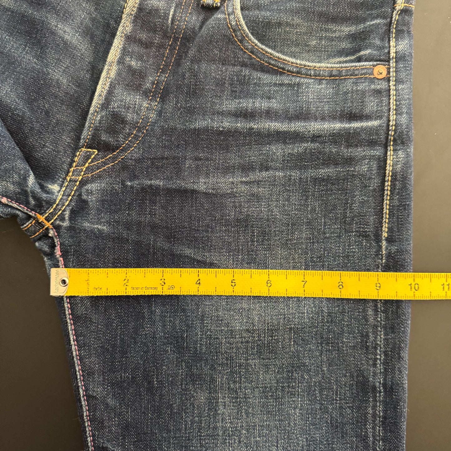 MOMOTARO JAPANESE SELVEDGE SLIM STRAIGHT FIT JEANS