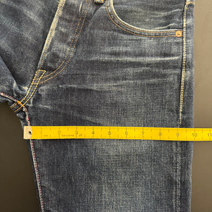 MOMOTARO JAPANESE SELVEDGE SLIM STRAIGHT FIT JEANS