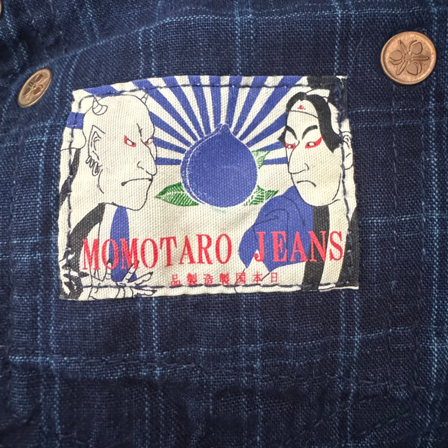 MOMOTARO JAPANESE SELVEDGE SLIM STRAIGHT FIT JEANS