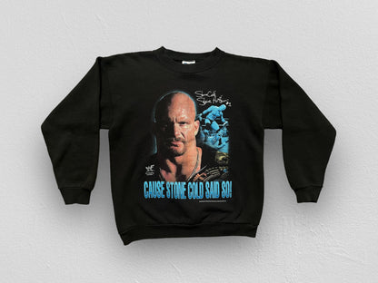 90s Stone Cold Steve Austin WWF Crew Neck Sweatshirt