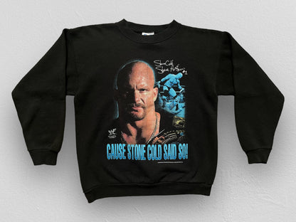90s Stone Cold Steve Austin WWF Crew Neck Sweatshirt