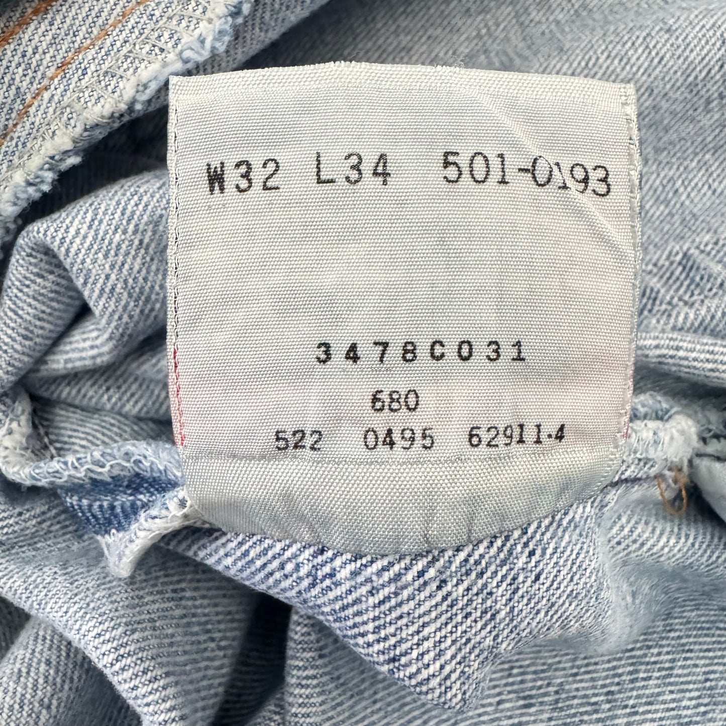 90s Levi’s 501 Jeans - Custom Altered