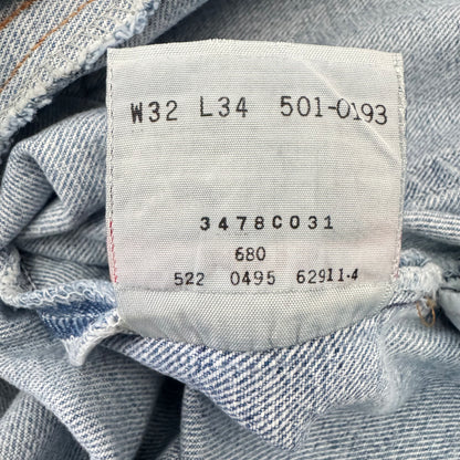 90s Levi’s 501 Jeans - Custom Altered