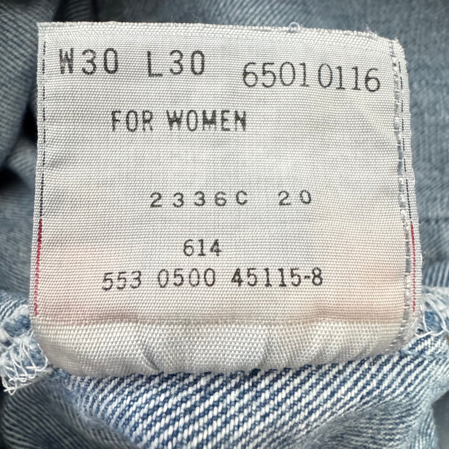 00 Levi’s 501 Jeans