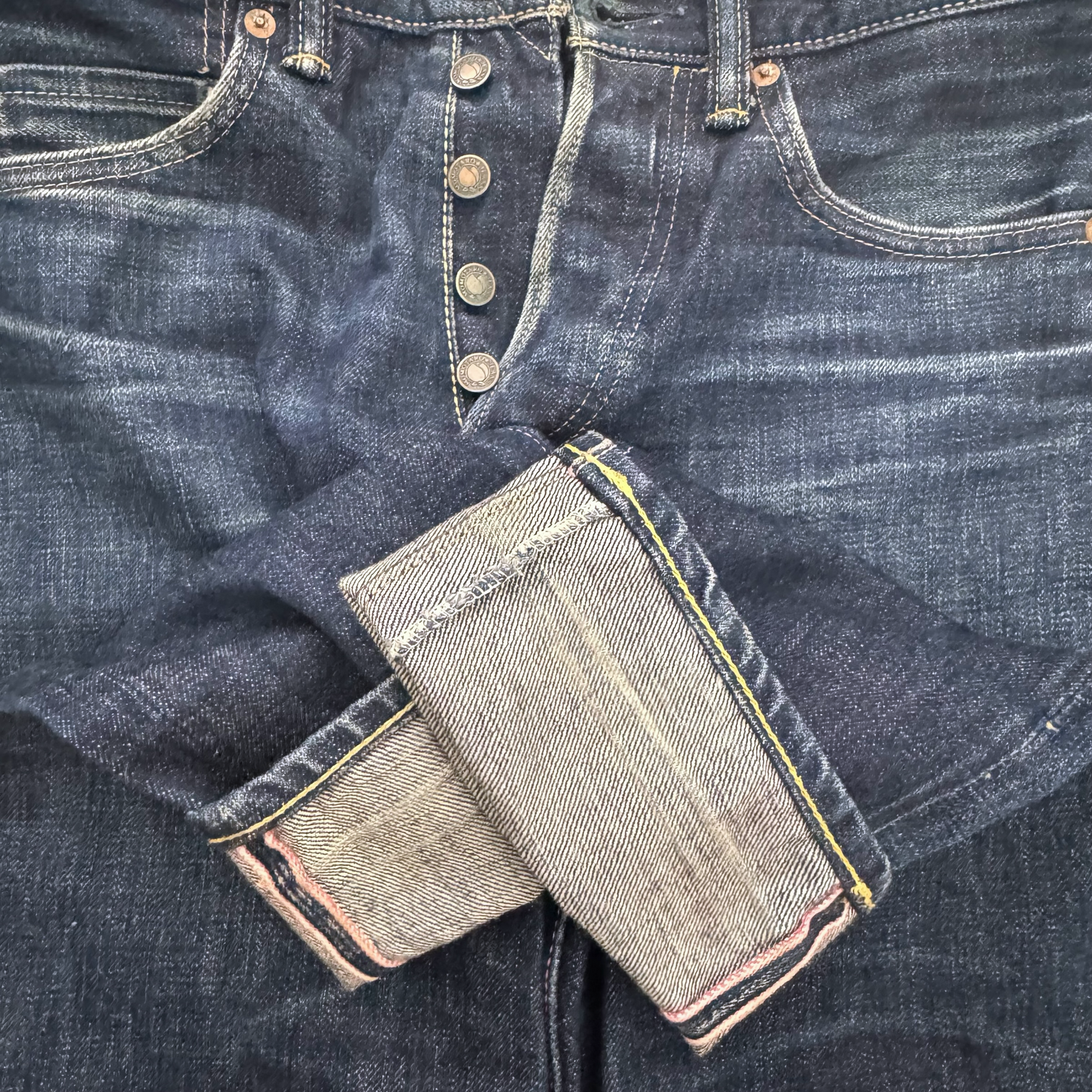 MOMOTARO JAPANESE SELVEDGE SLIM STRAIGHT FIT JEANS