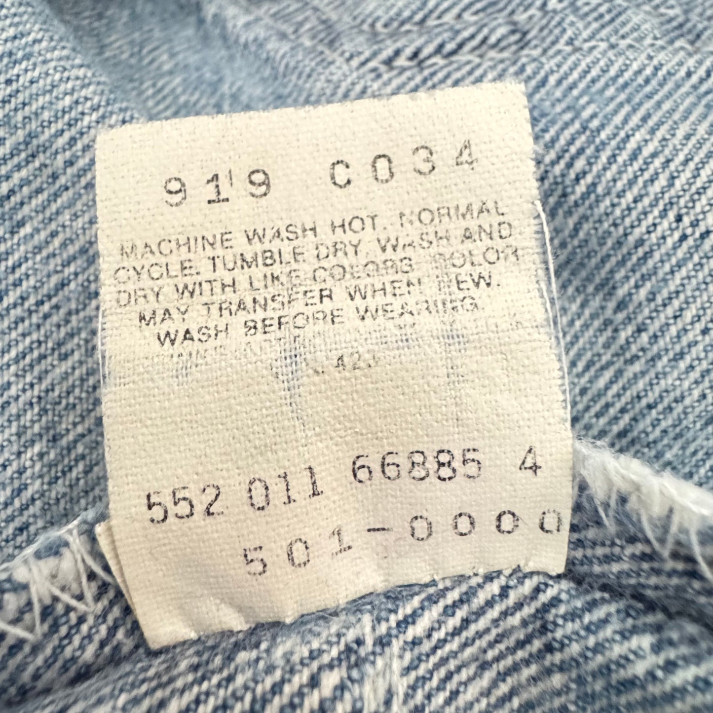 80s Levi’s 501 Jeans