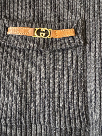 70s Gucci Cardigan Sweater