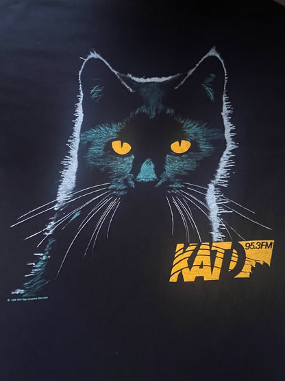 80s KATD 95.3FM Radio station Cat T Shirt