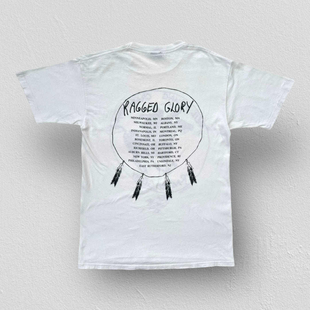 1991 Neil Young Crazy Horse Ragged Glory Tour T Shirt
