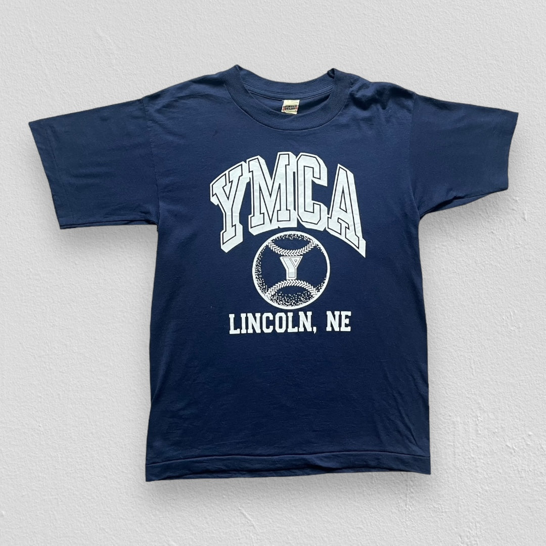 80s YMCA Lincoln, Nebraska Baseball T Shirt