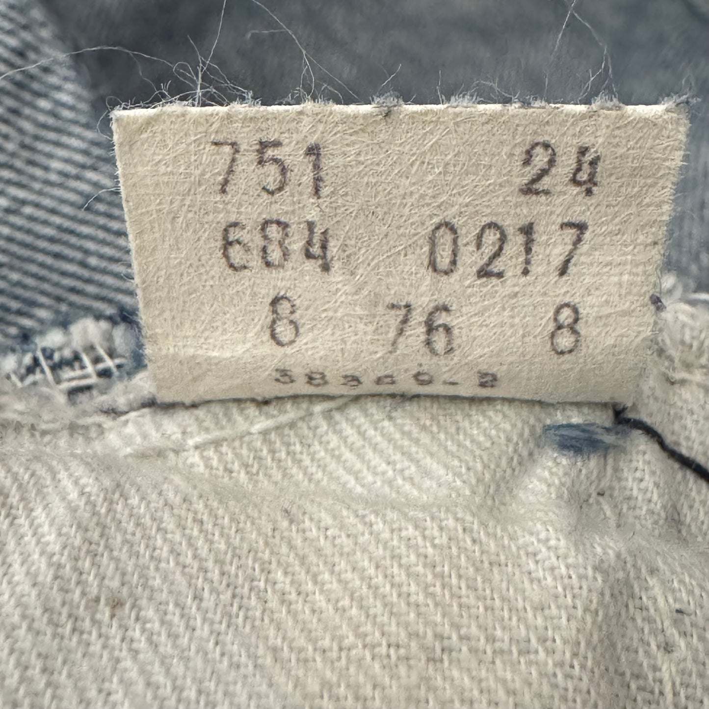 70s Levi's 684 Orange Tab Cut-Off Shorts