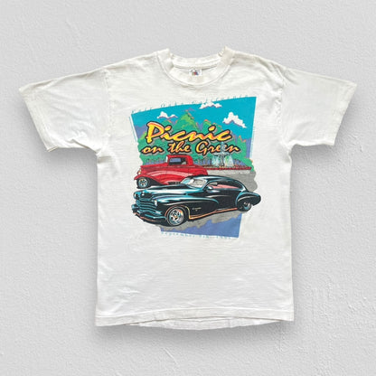 90s Picnic on the Green Hot Rods California t-shirt