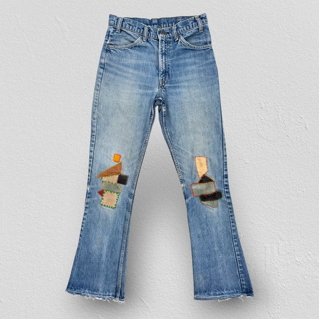 70s Levi’s 646 Orange Tab Jeans