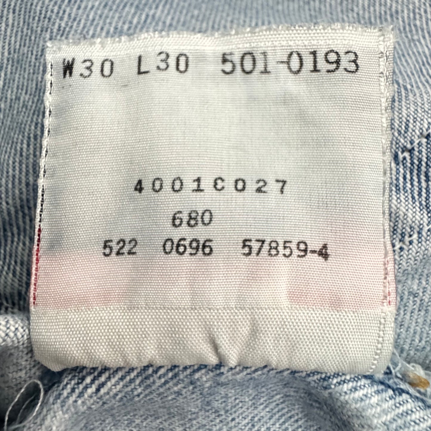 90s Levi’s 501 Jeans