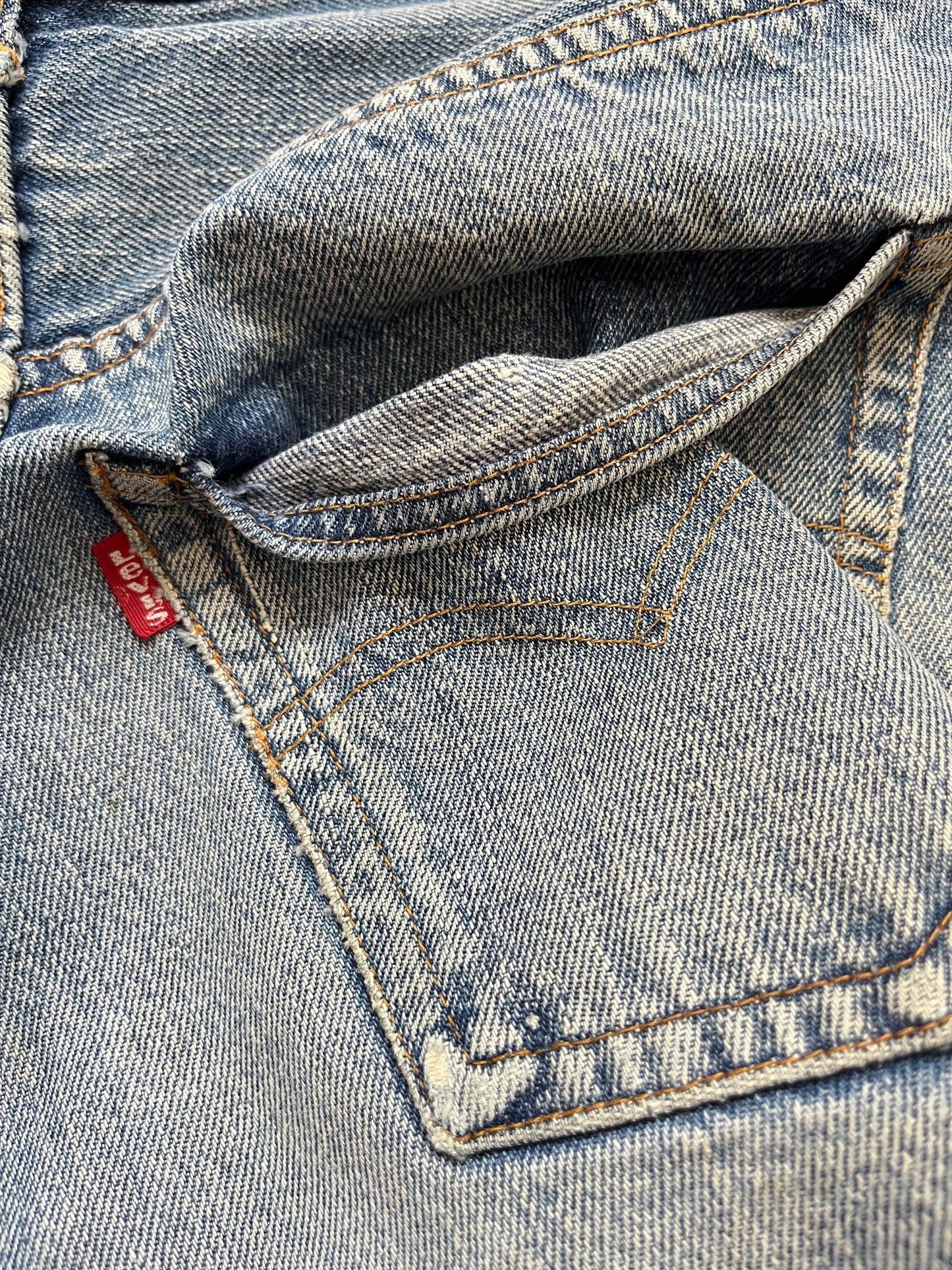 70s Redline Selvedge Levi’s 501 Cut-Off Shorts