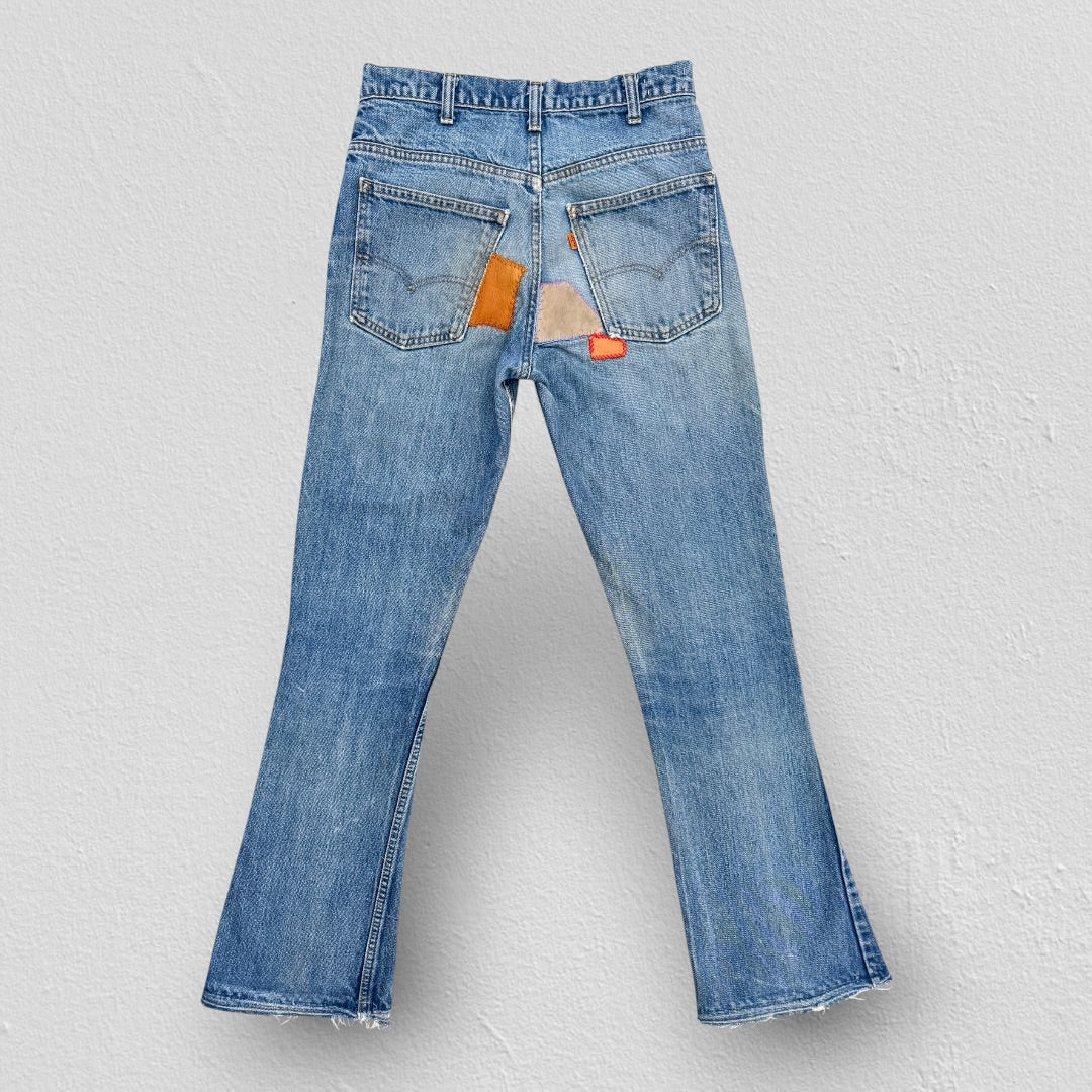 70s Levi’s 646 Orange Tab Jeans
