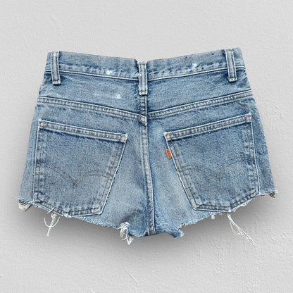 70s Levi's 684 Orange Tab Cut-Off Shorts