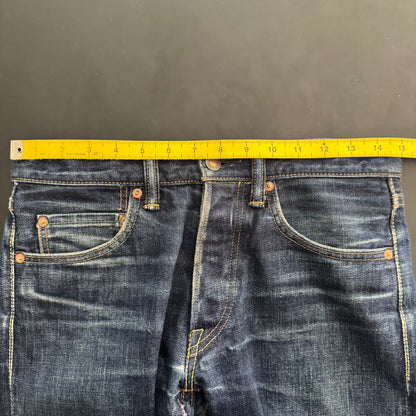 MOMOTARO JAPANESE SELVEDGE SLIM STRAIGHT FIT JEANS