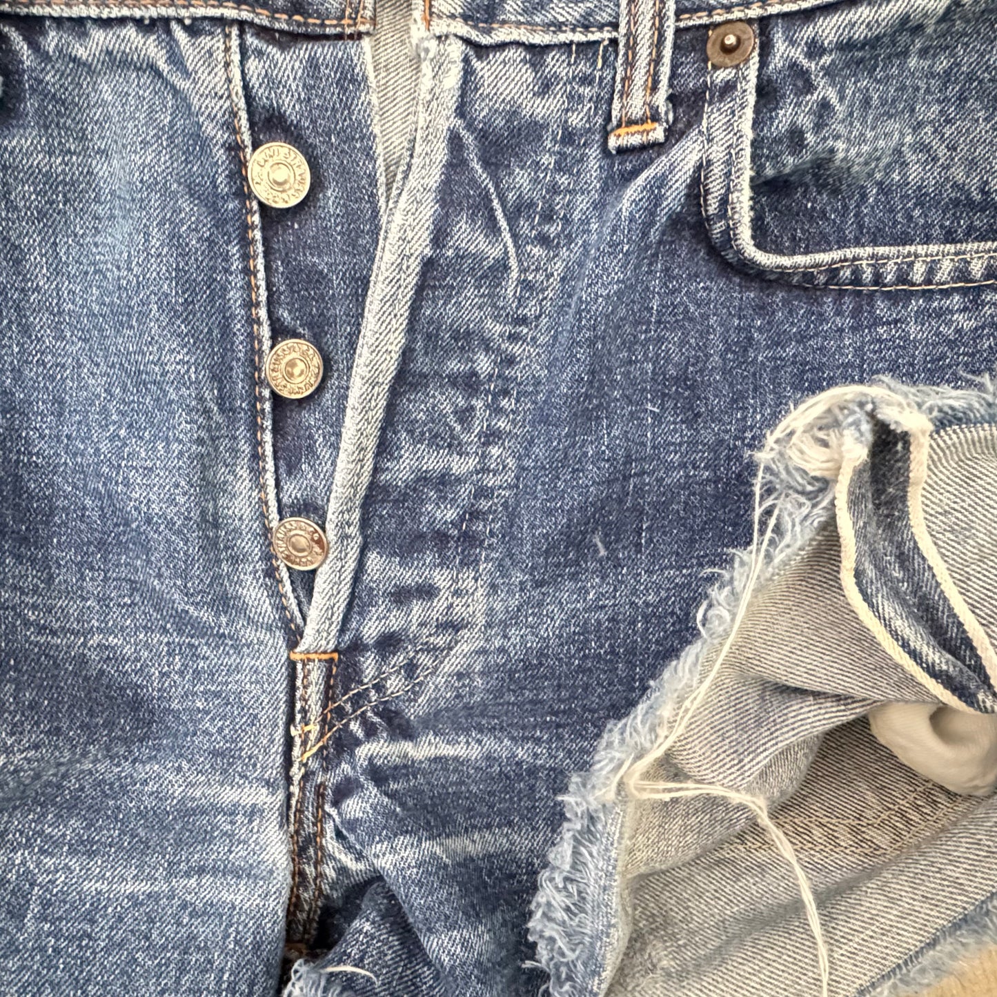 60s Big E Redline Selvedge Levi’s 501 Cut-Offs